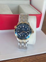 Seamaster Diver 300 - Two tone Blue Gold - Steel Bracelet