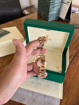 Day-Date - Olive Dial - Rose Gold Case and Bracelet - 40mm