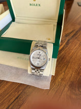 Land Dweller - White Dial - Silver Bracelet