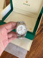 Land Dweller - White Dial - Silver Bracelet