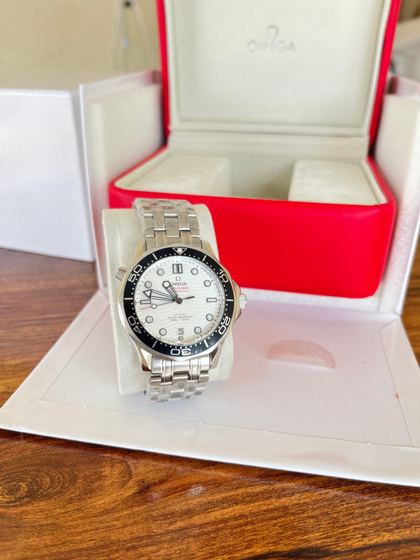 Seamaster Diver 300 - Classic White and Silver