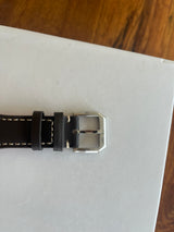 Pilot’s Chronograph Watch - Classic Black/Khaki Dial - Brown Leather Strap