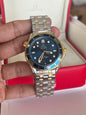 Seamaster Diver 300 - Two tone Blue Gold - Steel Bracelet