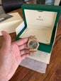 Day-Date - Olive Dial - Rose Gold Case and Bracelet - 40mm