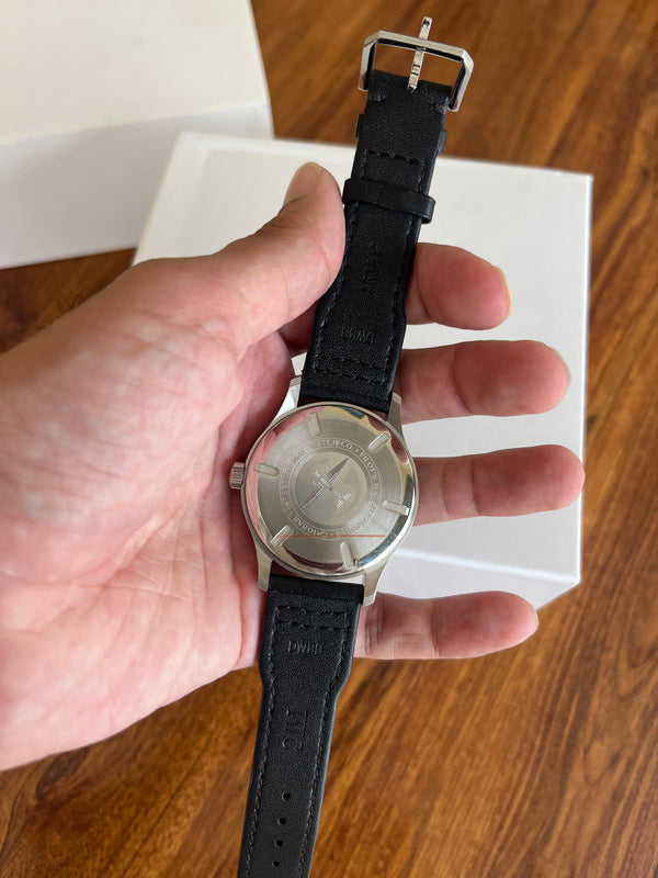 Mark XVIII Pilot's Watch - Premium White Dial - Black Leather Strap