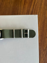 Pilot's Chronograph Watch - Black Dial - Nato Strap