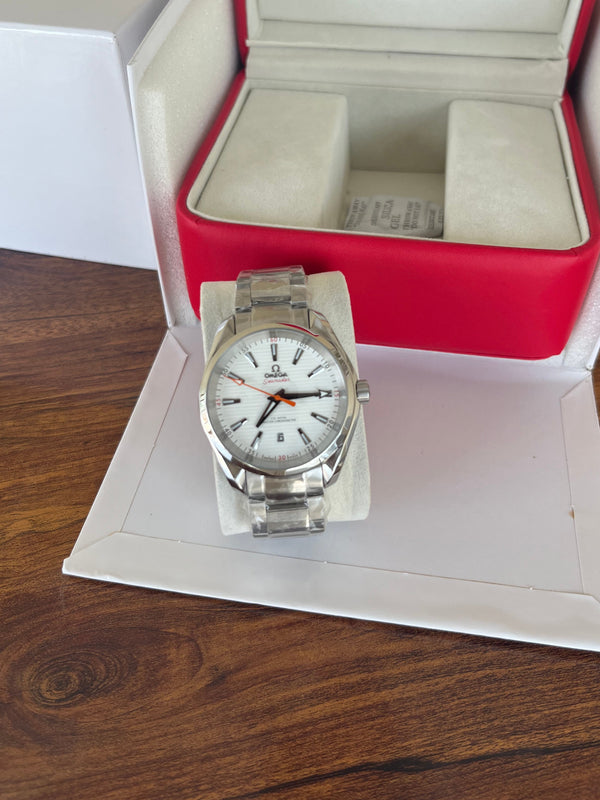 Aquatera - White Dial - Stainless Steel Bracelet