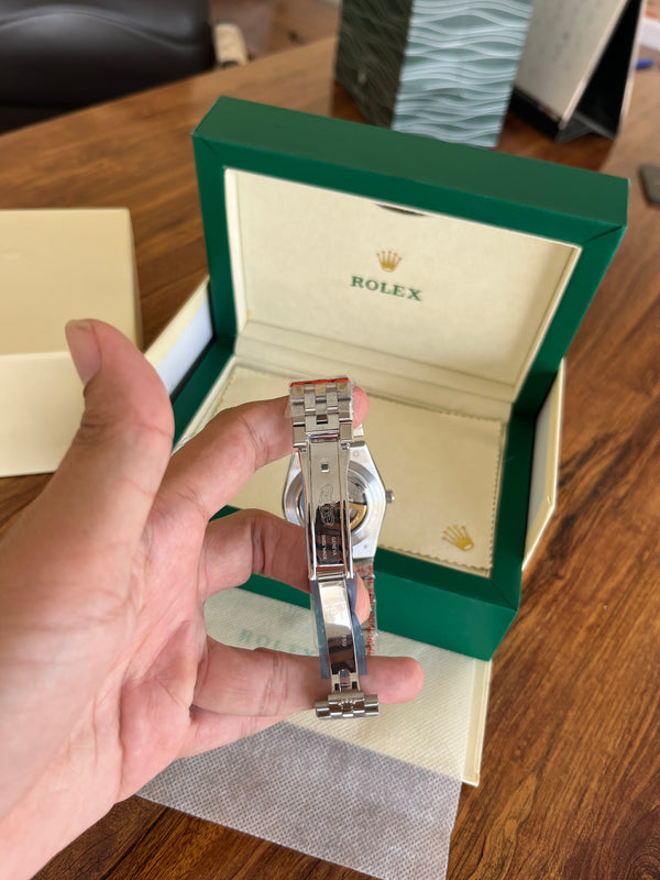 Land Dweller - White Dial - Silver Bracelet