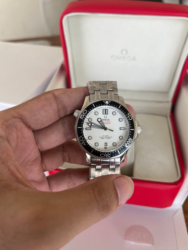 Seamaster Diver 300 - Classic White and Silver