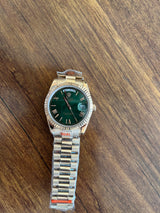 Day Date 36mm - Emerald Green - Gold Bracelet