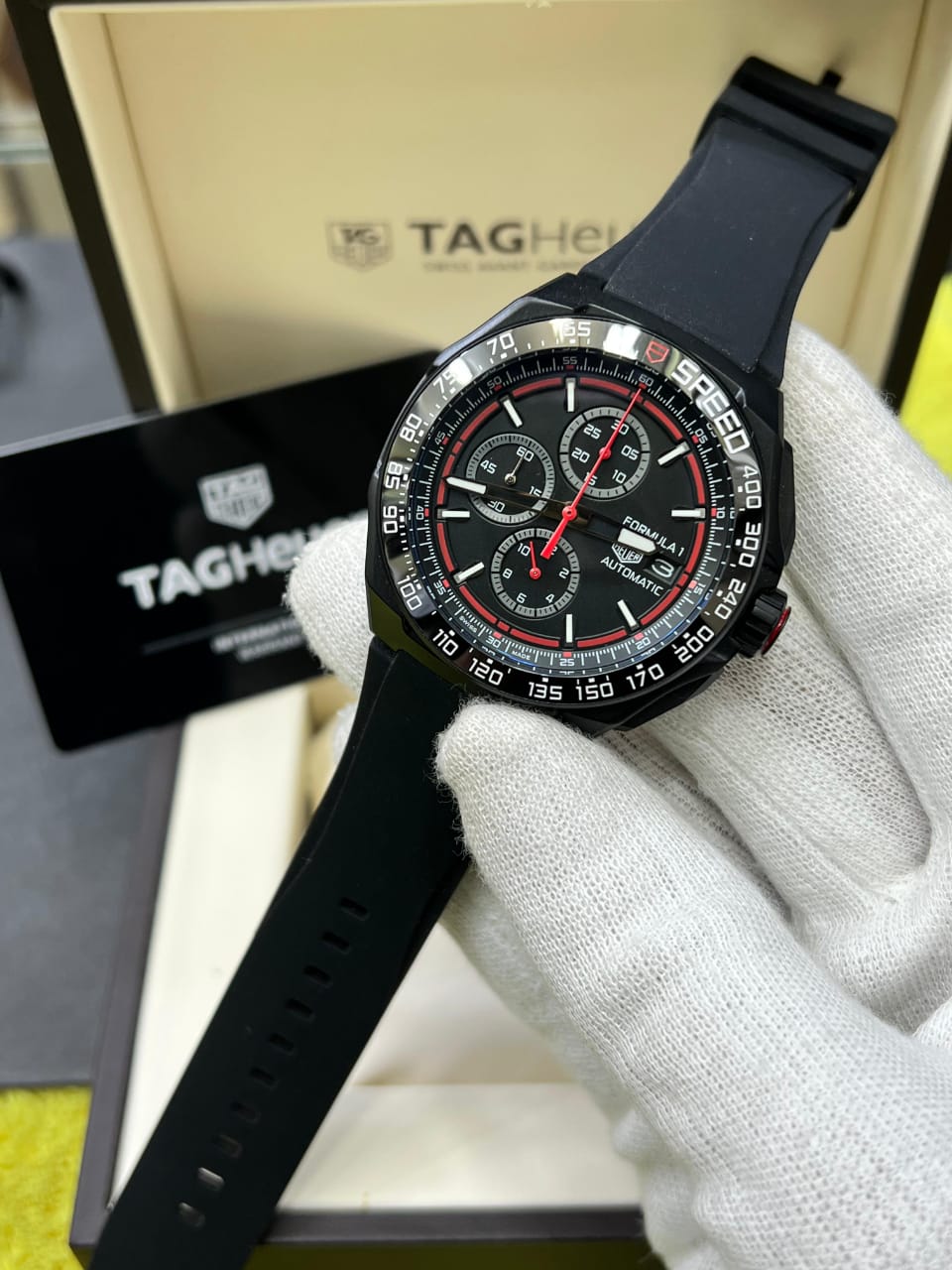 Tag Heuer Formula 1 Chronograph - Black and Red