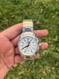 Aquatera - White Dial - Stainless Steel Bracelet