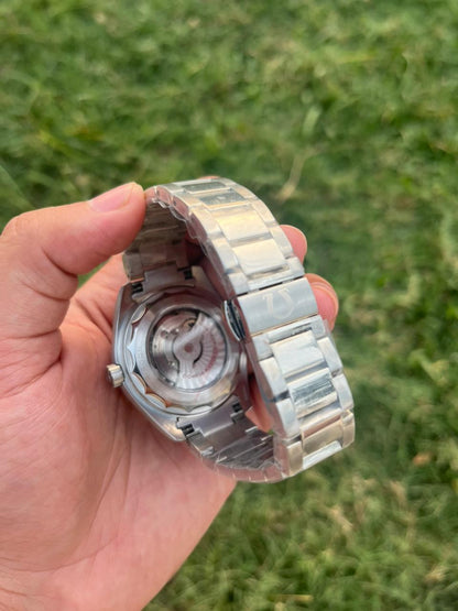 Aquatera - White Dial - Stainless Steel Bracelet