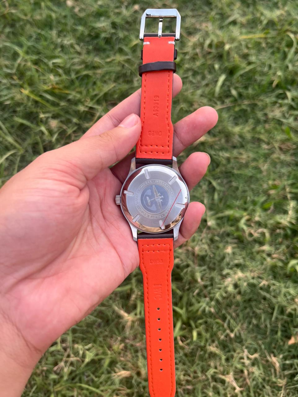 Mark XVIII Pilot's Watch - Blue Dial - Brown Leather Strap