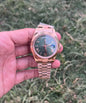 Day-Date - Olive Dial - Rose Gold Case and Bracelet