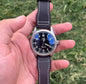 Mark XVIII Pilot's Watch - Classic Black/Khaki Dial Matt Silver Case - Brown Leather Strap
